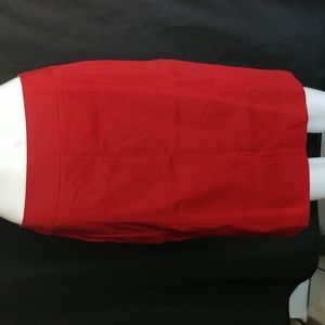 White House Black Market Red Pencil Skirt